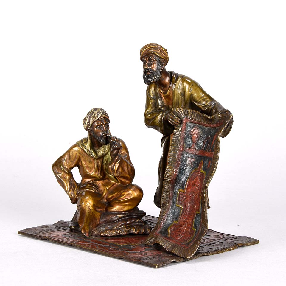 FRANZ BERGMAN “CARPET SELLER”