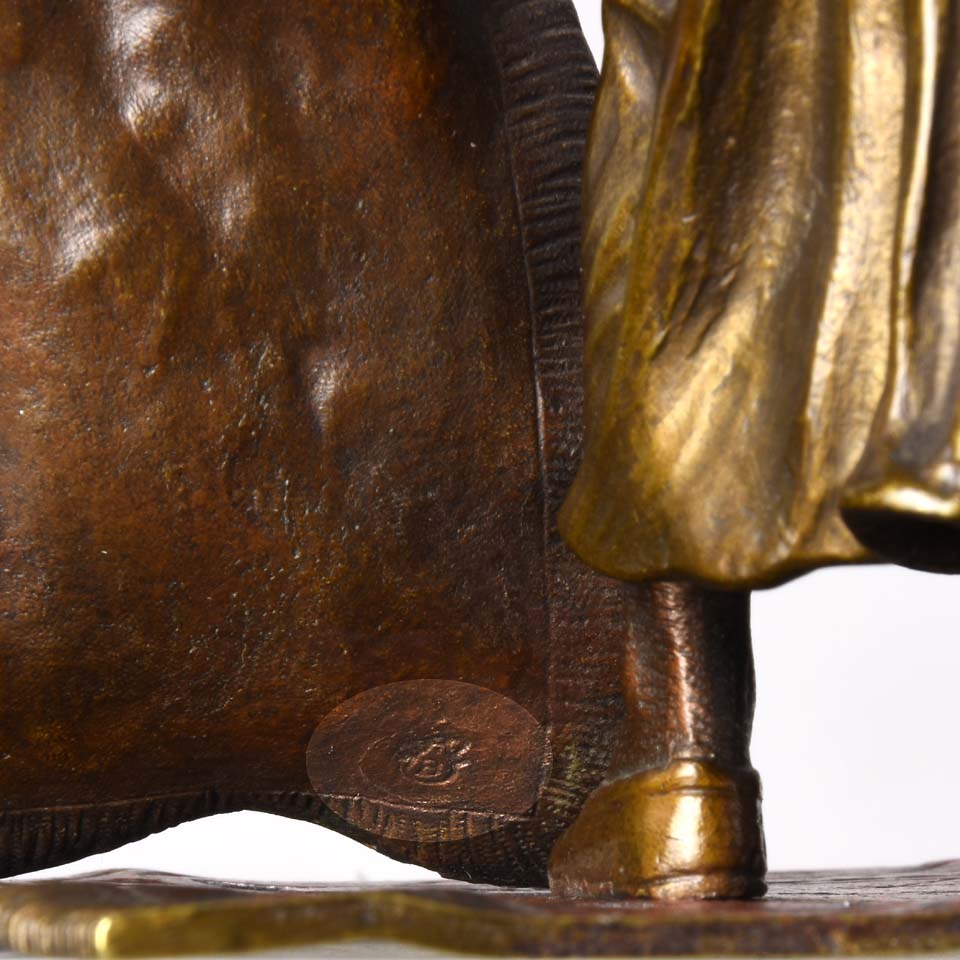 FRANZ BERGMAN “CARPET SELLER”