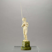 Preiss Fisher Boy Art Deco Sculpture