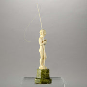 Preiss Fisher Boy Art Deco Sculpture