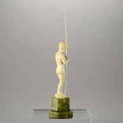 Preiss Fisher Boy Art Deco Sculpture