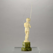 Preiss Fisher Boy Art Deco Sculpture