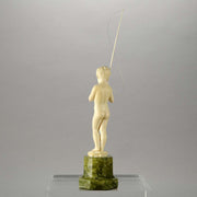 Preiss Fisher Boy Art Deco Sculpture
