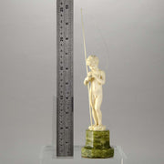 Preiss Fisher Boy Art Deco Sculpture