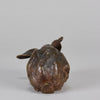 Pautrot Rabbit - Lapin Assis - Animaliers by Ferdinand Pautrot - Antique Bronze - Hickmet Fine Arts