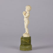 Preiss Boy with Apple - Art Deco Sculpture - Hickmet Fine Arts  Edit alt text