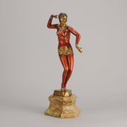 F Priess Charleston Dancer - Art Deco Figure - Hickmet Fine Arts