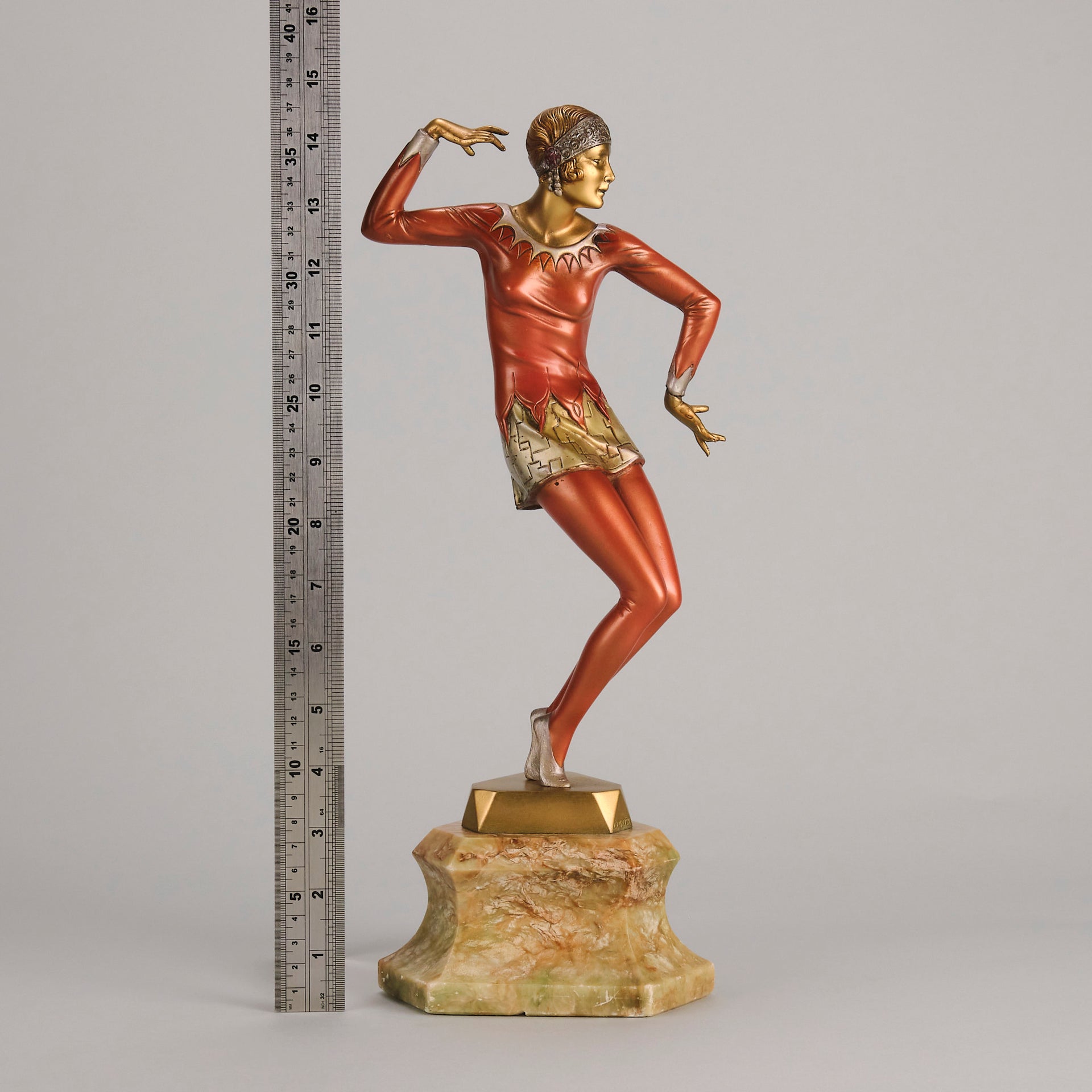 F Priess Charleston Dancer - Art Deco Figure - Hickmet Fine Arts