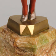 F Priess Charleston Dancer - Art Deco Figure - Hickmet Fine Arts