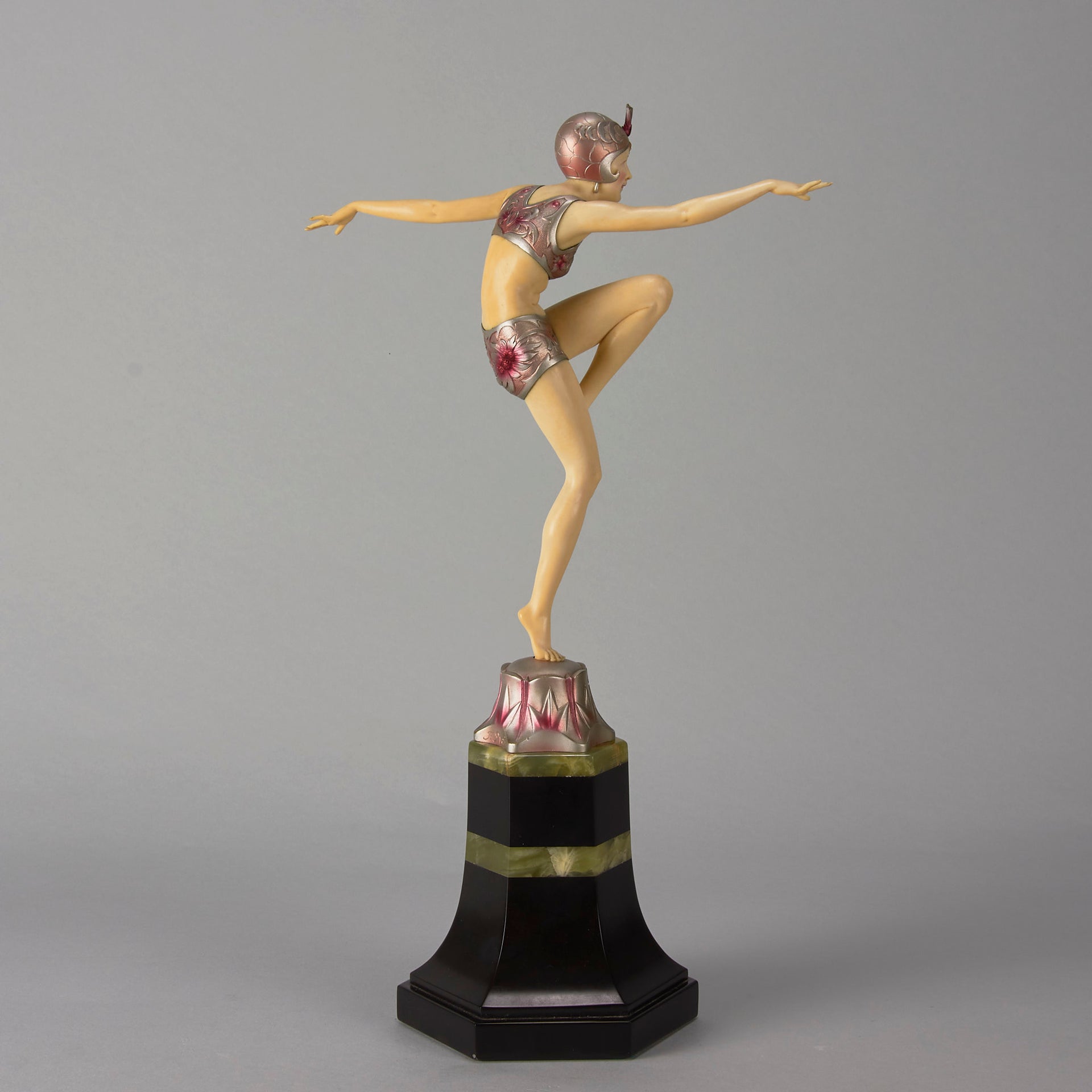 Art Deco antique Bronze Statue Con Brio by Ferdinand Preiss – Hickmet Fine Arts