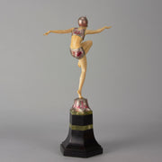 Art Deco antique Bronze Statue Con Brio by Ferdinand Preiss – Hickmet Fine Arts