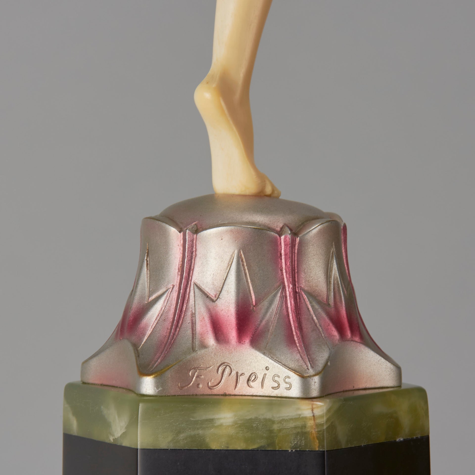 Art Deco antique Bronze Statue Con Brio by Ferdinand Preiss – Hickmet Fine Arts