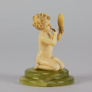 Preiss Ivory Girl with Lipstick