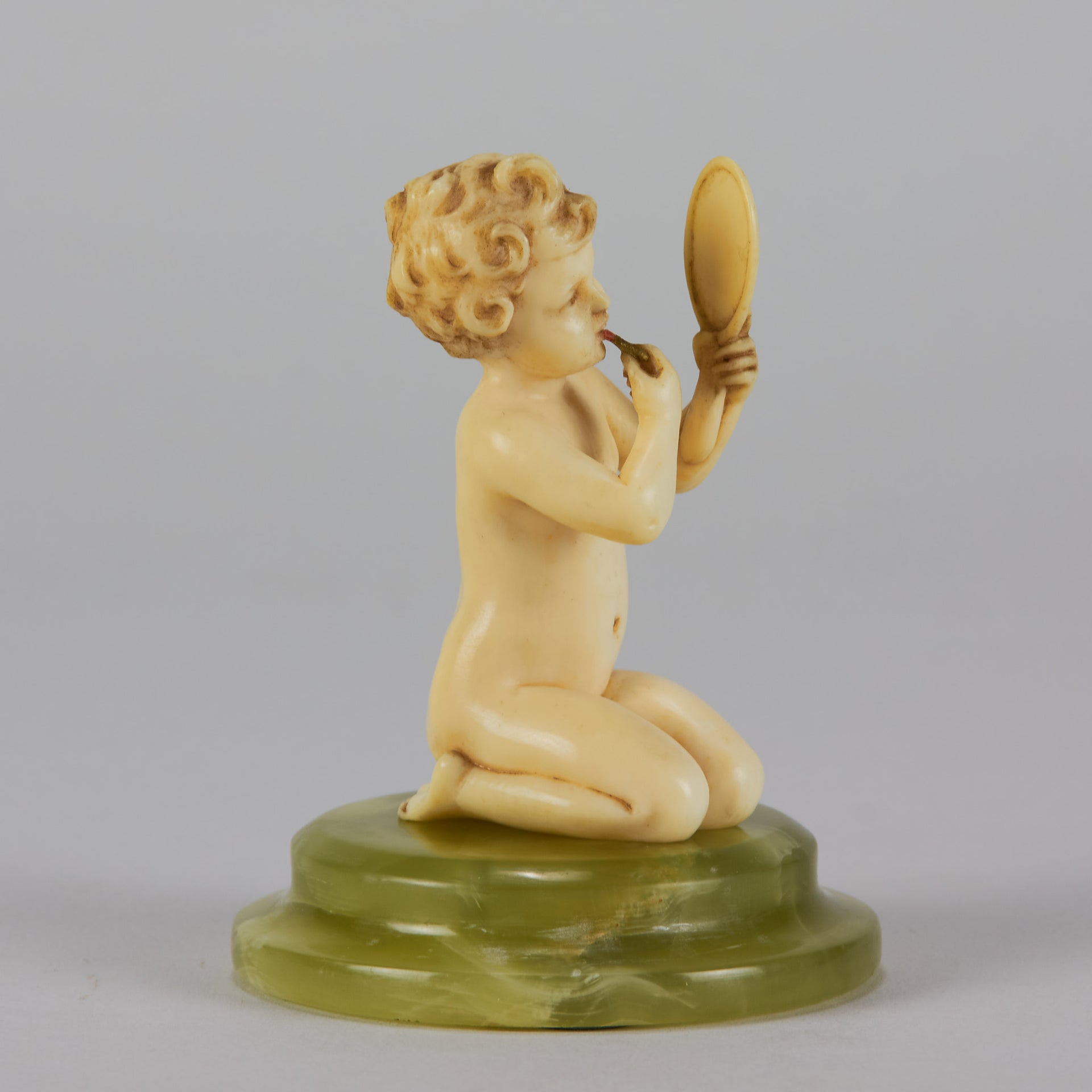Preiss Ivory Girl with Lipstick