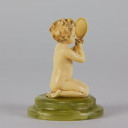 Preiss Ivory Girl with Lipstick