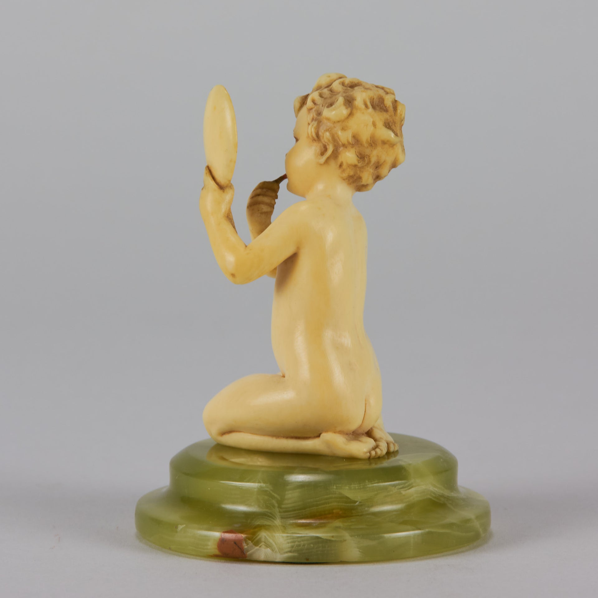 Preiss Ivory Girl with Lipstick
