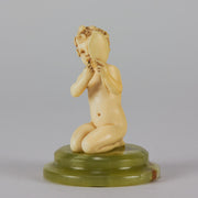 Preiss Ivory Girl with Lipstick