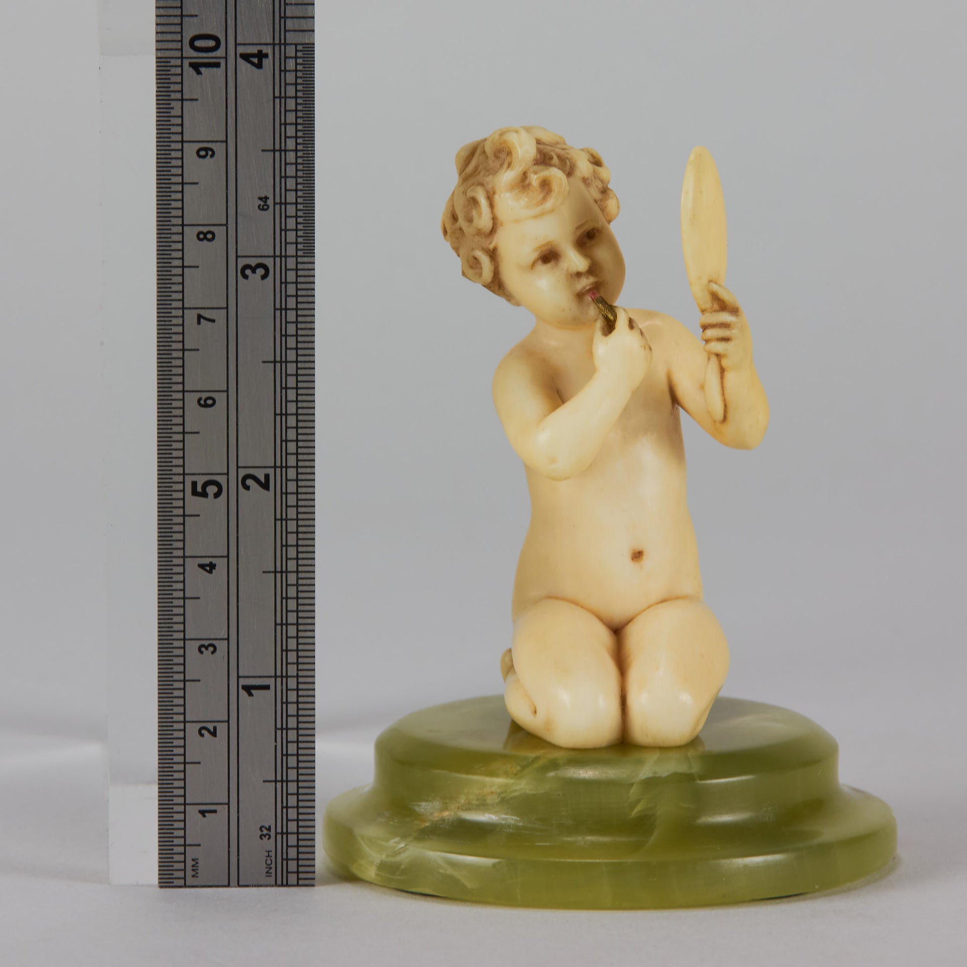 Preiss Ivory Girl with Lipstick