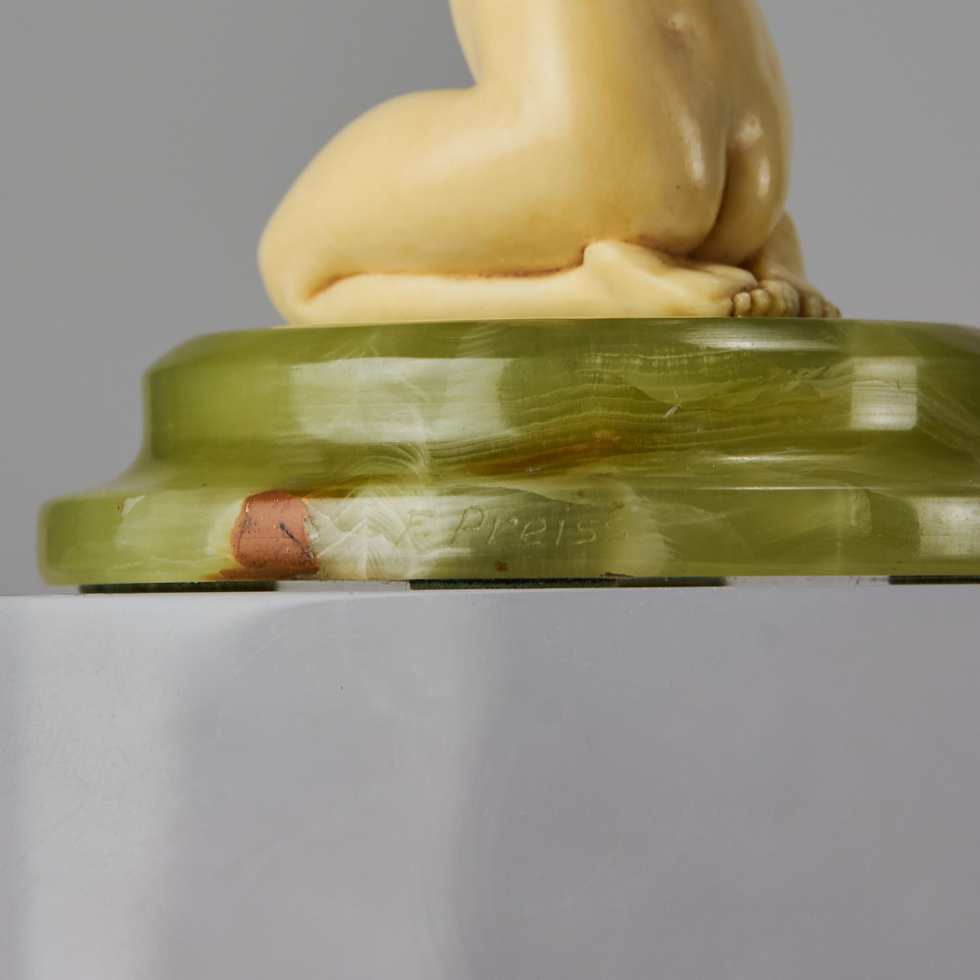 Preiss Ivory Girl with Lipstick