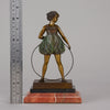 Hoop Girl and Sonny Boy - Ferdinand Preiss - Preiss Powder Puff Art Deco Sculpture Ferdinand Preiss -  Hickmet Fine Arts 