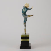 Ferdinand Preiss Skater- Art Deco Figure - Hickmet Fine Arts
