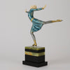 Ferdinand Preiss Skater- Art Deco Figure - Hickmet Fine Arts