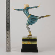 Ferdinand Preiss Skater- Art Deco Figure - Hickmet Fine Arts