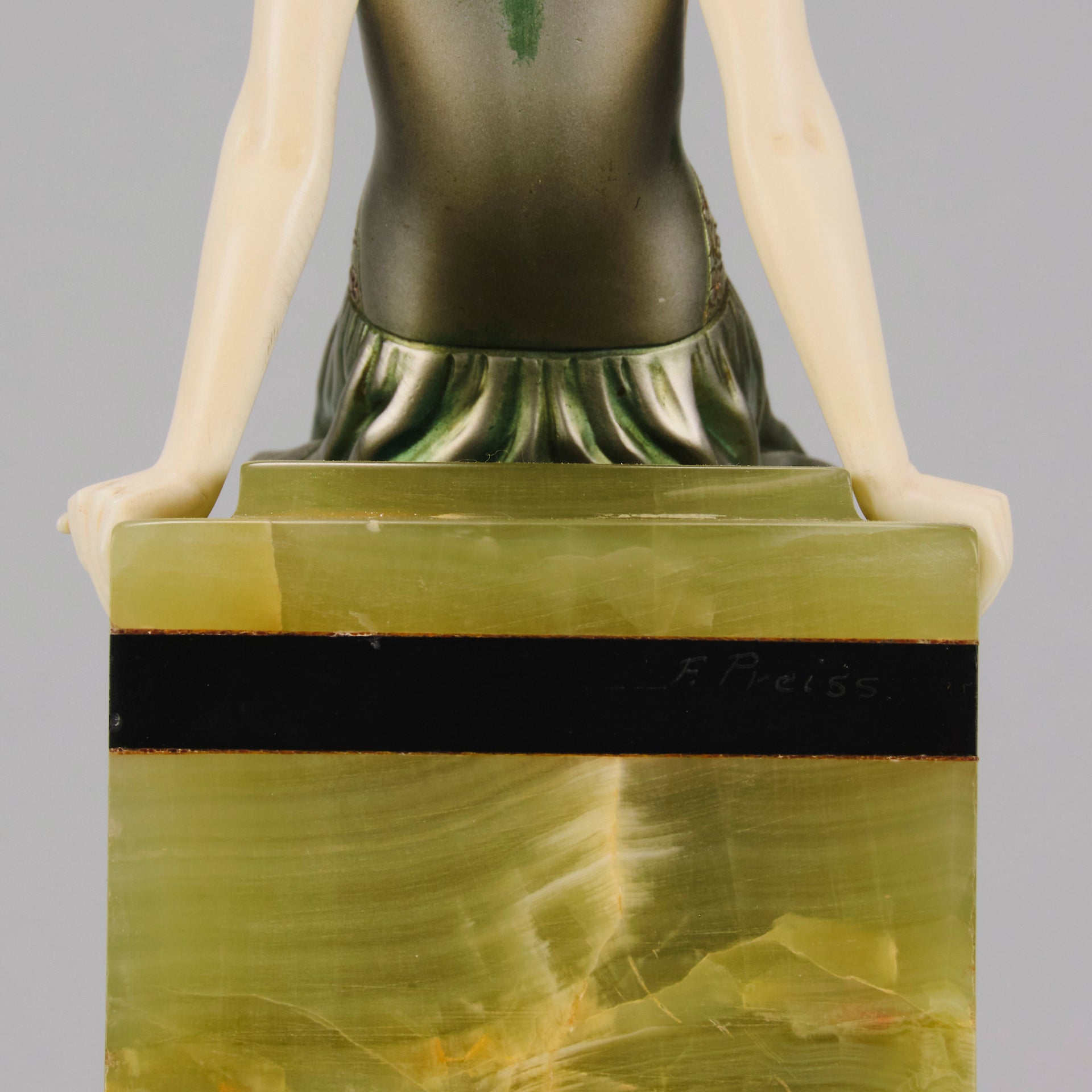 Ferdinand Preiss Sun Worshipper - Art Deco Figure - Hickmet Fine Arts