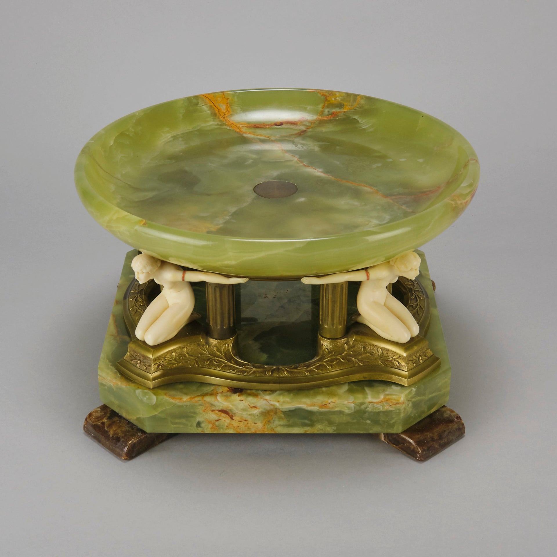 Ferdinand Preiss Tazza - Art Deco Figure - Hickmet Fine Arts