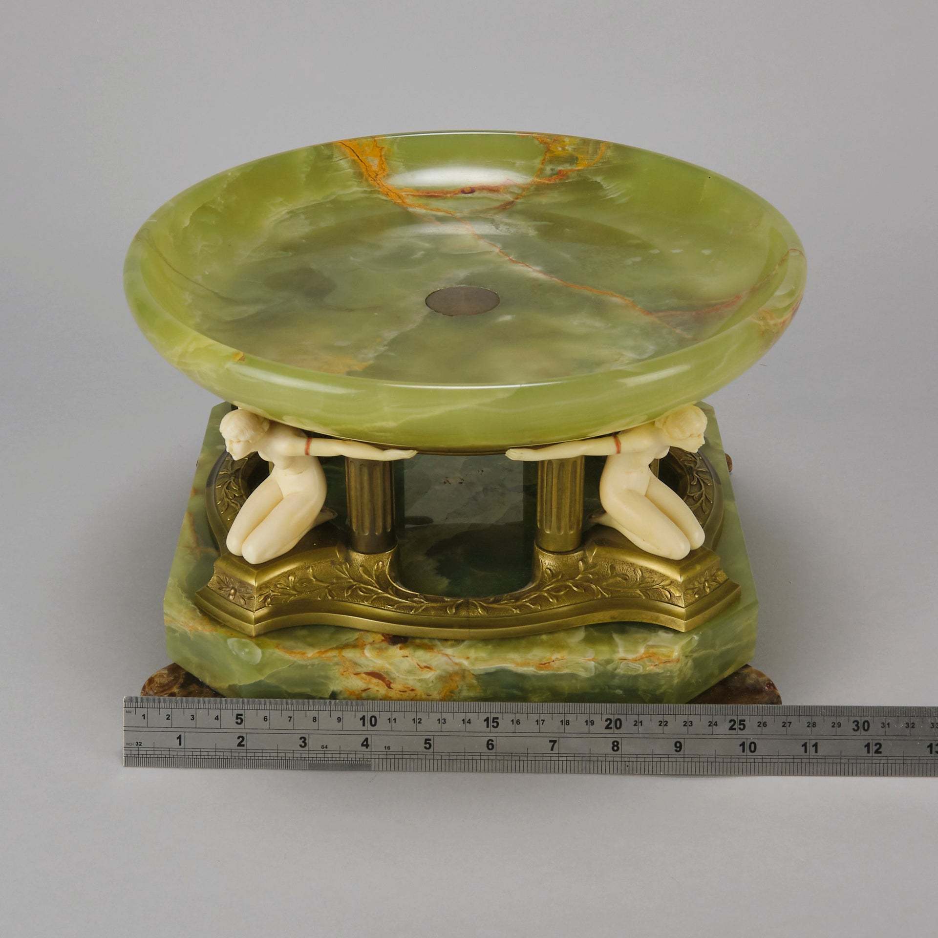 Ferdinand Preiss Tazza - Art Deco Figure - Hickmet Fine Arts