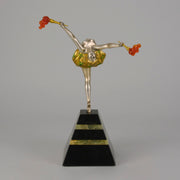 Ferdinand Preiss Torch Dancer - Art Deco Bronze - Antique Bronze -  Hickmet Fine Arts