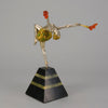 Ferdinand Preiss Torch Dancer - Art Deco Bronze - Antique Bronze -  Hickmet Fine Arts