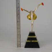 Ferdinand Preiss Torch Dancer - Art Deco Bronze - Antique Bronze -  Hickmet Fine Arts