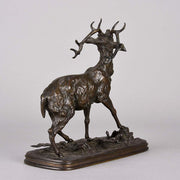 Pautrot Stag Animalier Bronze 