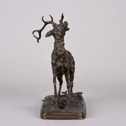 Pautrot Stag Animalier Bronze 