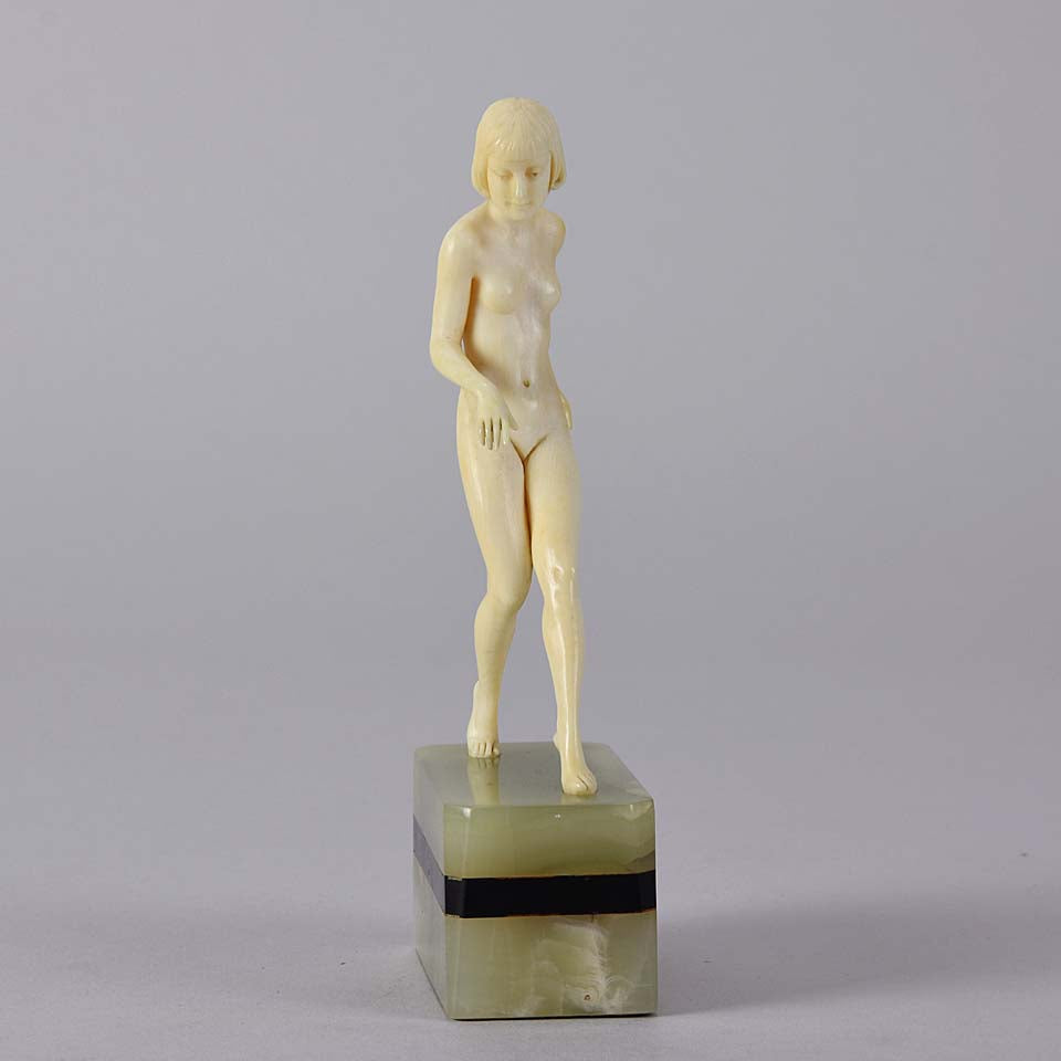 Preiss Nude - Art Deco Figure by Ferdinand Preiss - Hickmet Fine Arts