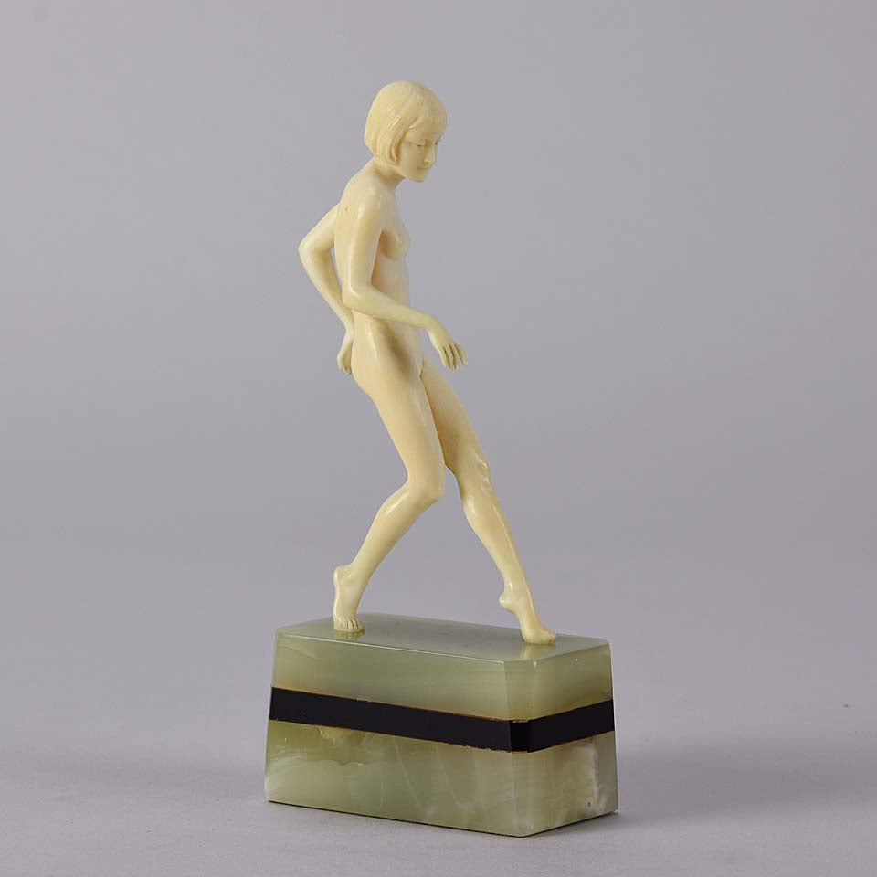 Preiss Nude - Art Deco Figure by Ferdinand Preiss - Hickmet Fine Arts