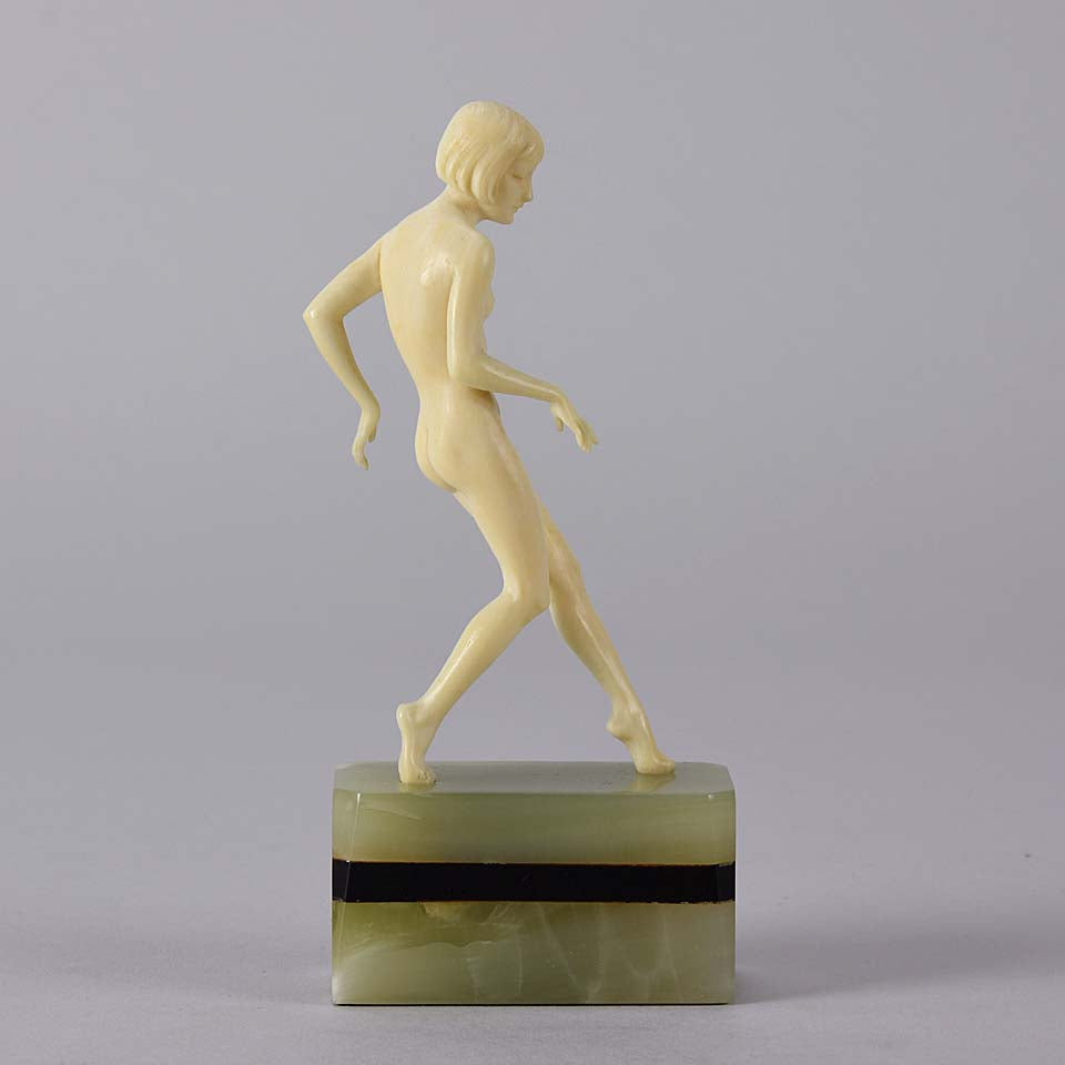 Preiss Nude - Art Deco Figure by Ferdinand Preiss - Hickmet Fine Arts