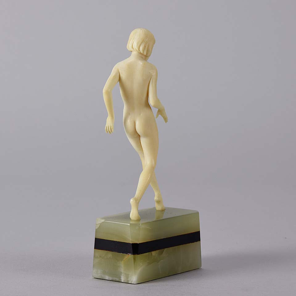 Preiss Nude - Art Deco Figure by Ferdinand Preiss - Hickmet Fine Arts