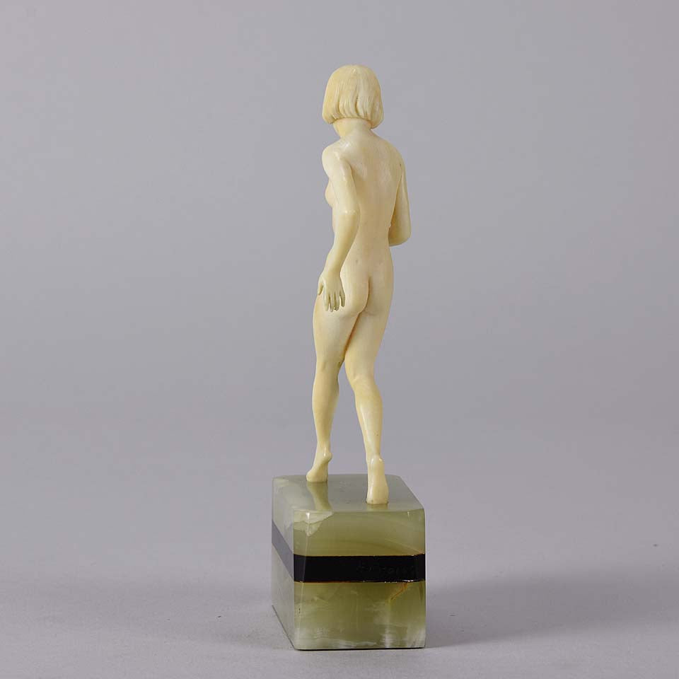 Preiss Nude - Art Deco Figure by Ferdinand Preiss - Hickmet Fine Arts