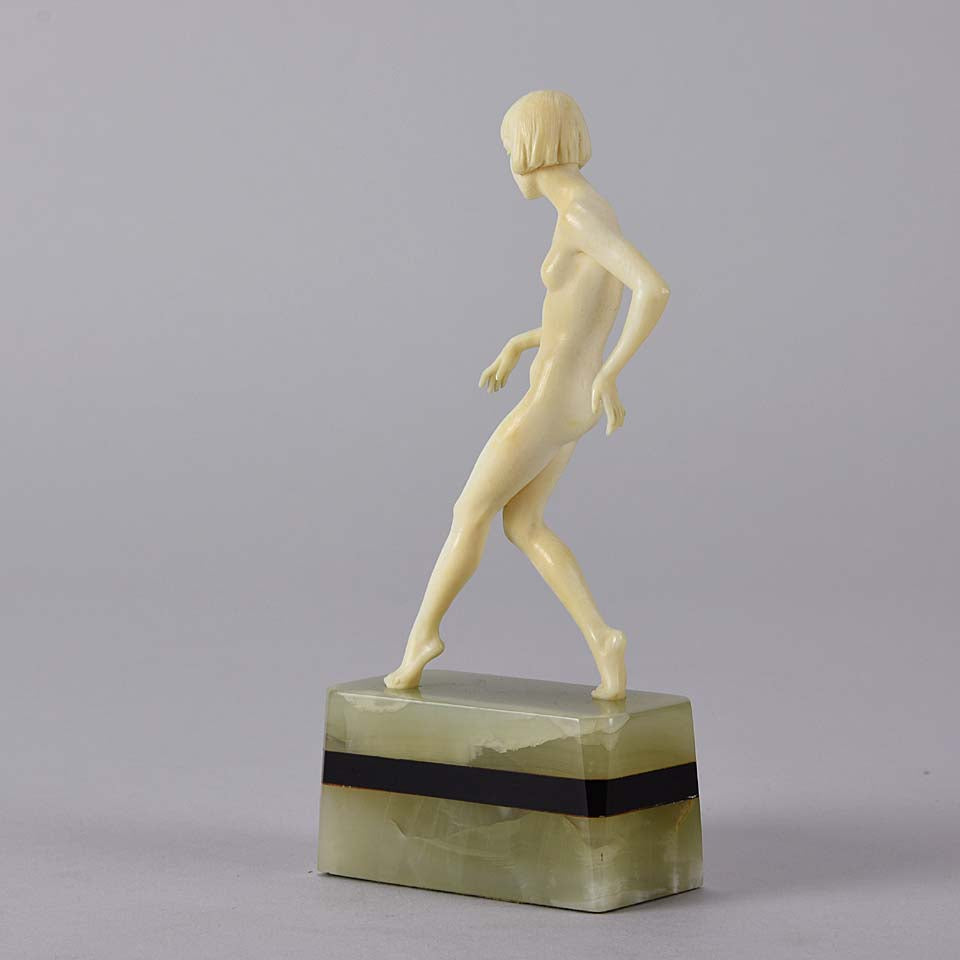 Preiss Nude - Art Deco Figure by Ferdinand Preiss - Hickmet Fine Arts