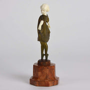 Art Deco Bronze Figure Preiss Ballerina