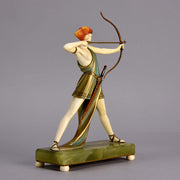 Ferdinand Preiss Diana Art Deco Figure 