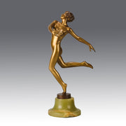 Josef Lorenzl - Fleur - Art deco figurines - Art Deco Sculpture - Art Deco Bronze Figurines - Art Deco Bronze Lady - Hickmet Fine Arts