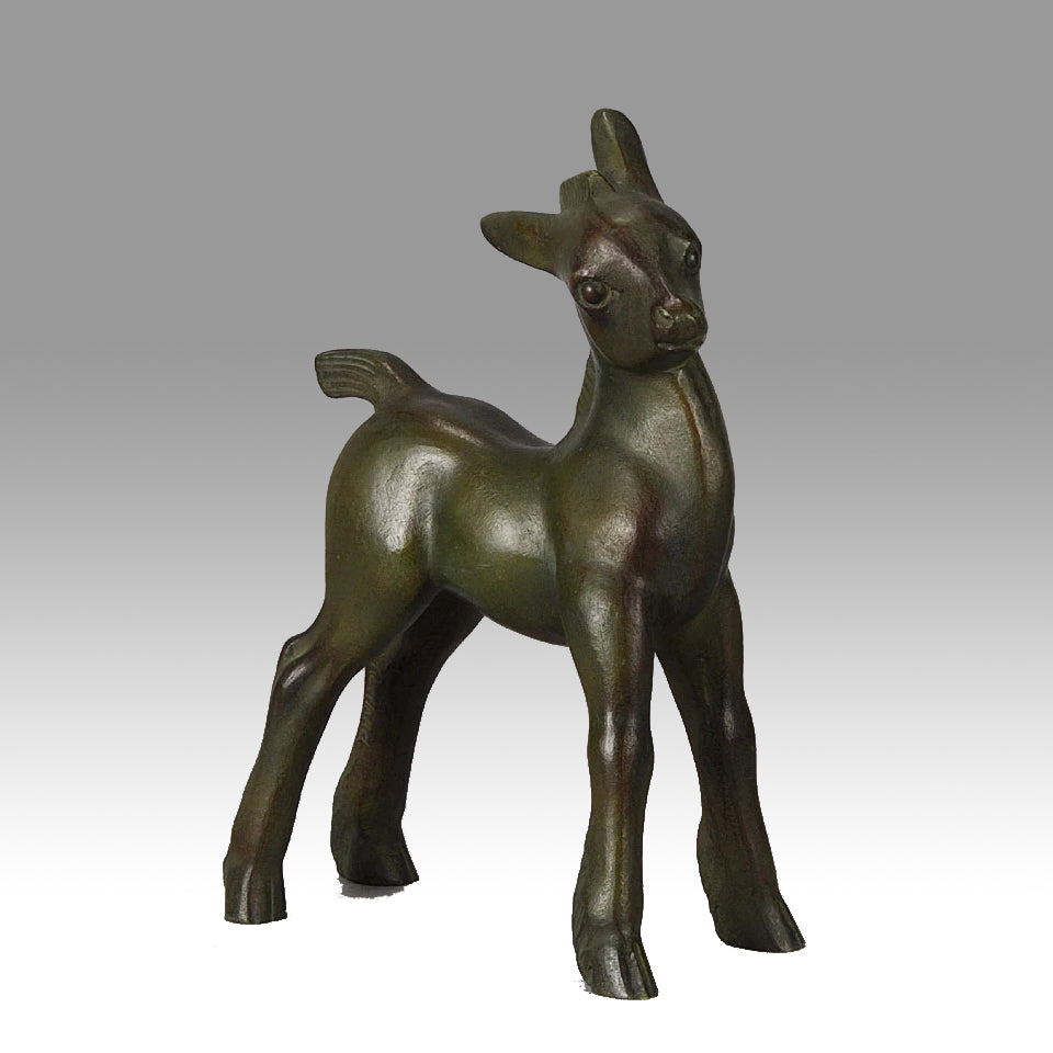 'Standing Foal' by Irénée Rochard