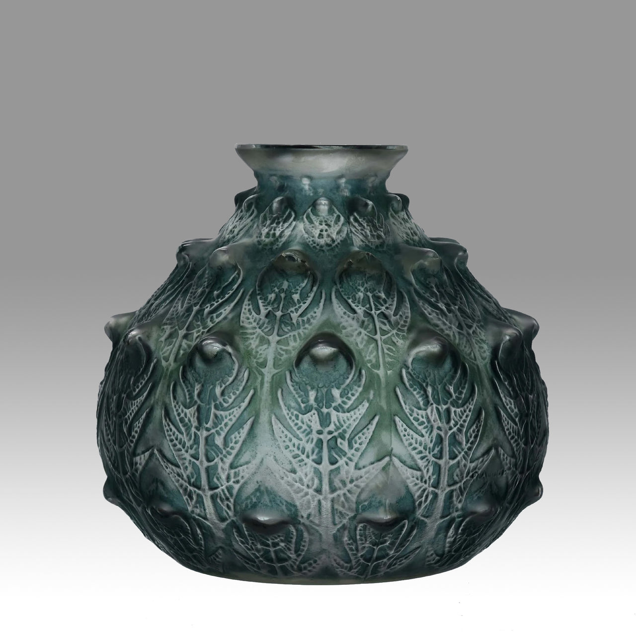 "Fougères Vase" by René Lalique