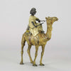Franz Xavier Bergman Bronze -  Arab on Camel Austrian Bronze - Franz Bergman