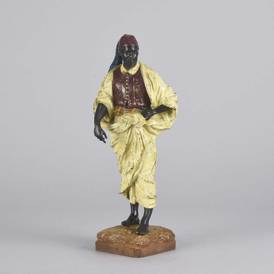 Cold Painted Franz Bergman Bronze 