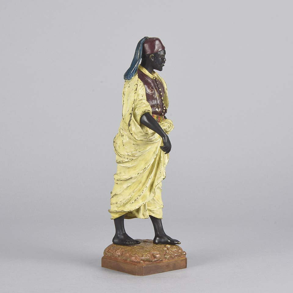 Cold Painted Franz Bergman Bronze 