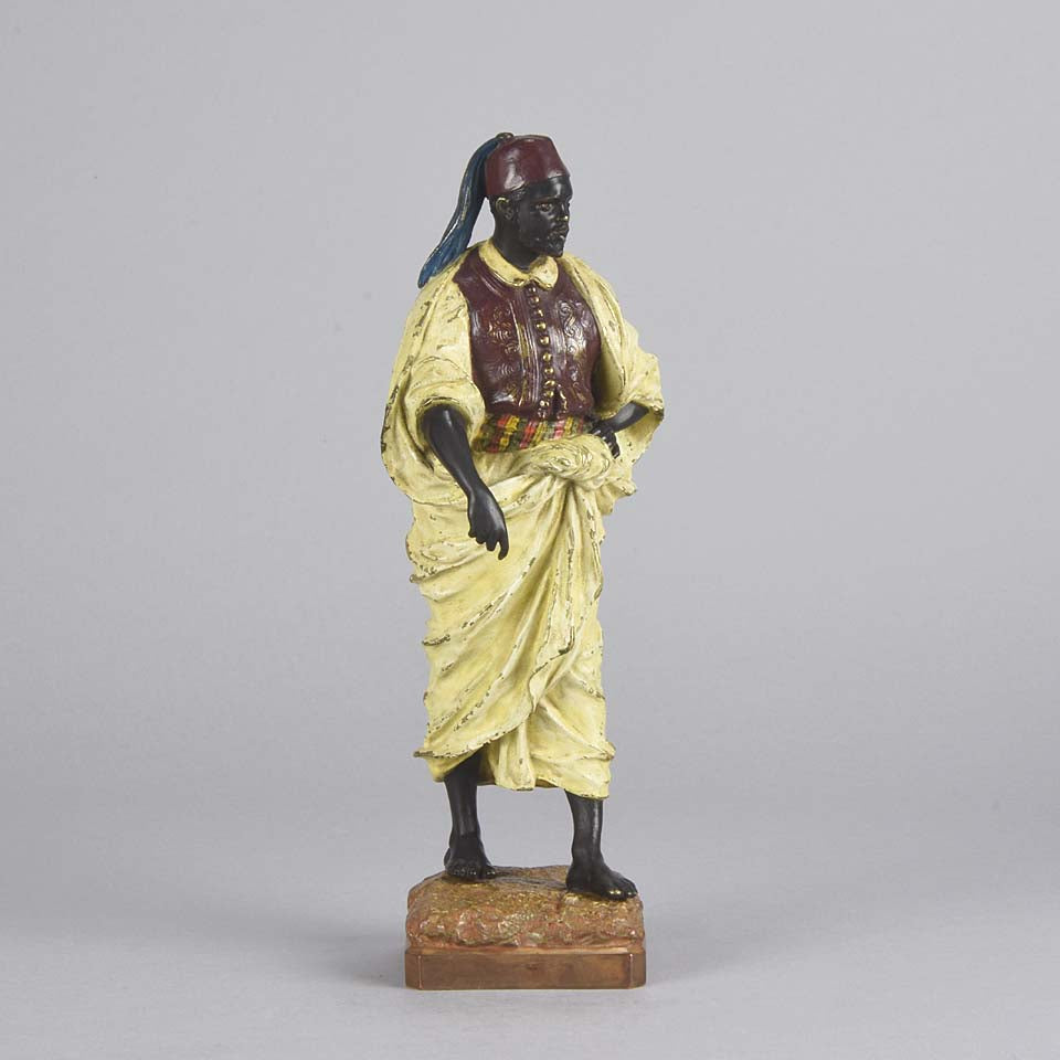 Cold Painted Franz Bergman Bronze 